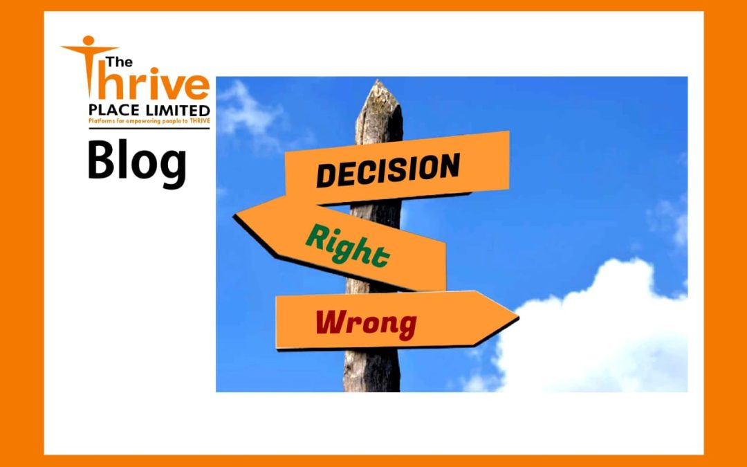RELEVANCE OF DECISIONS FOR THRIVING